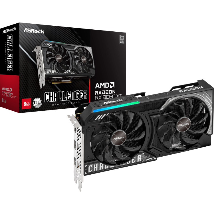 ASRock-Radeon-RX-9060-XT-Challenger-OC-8GB-grafische-kaart