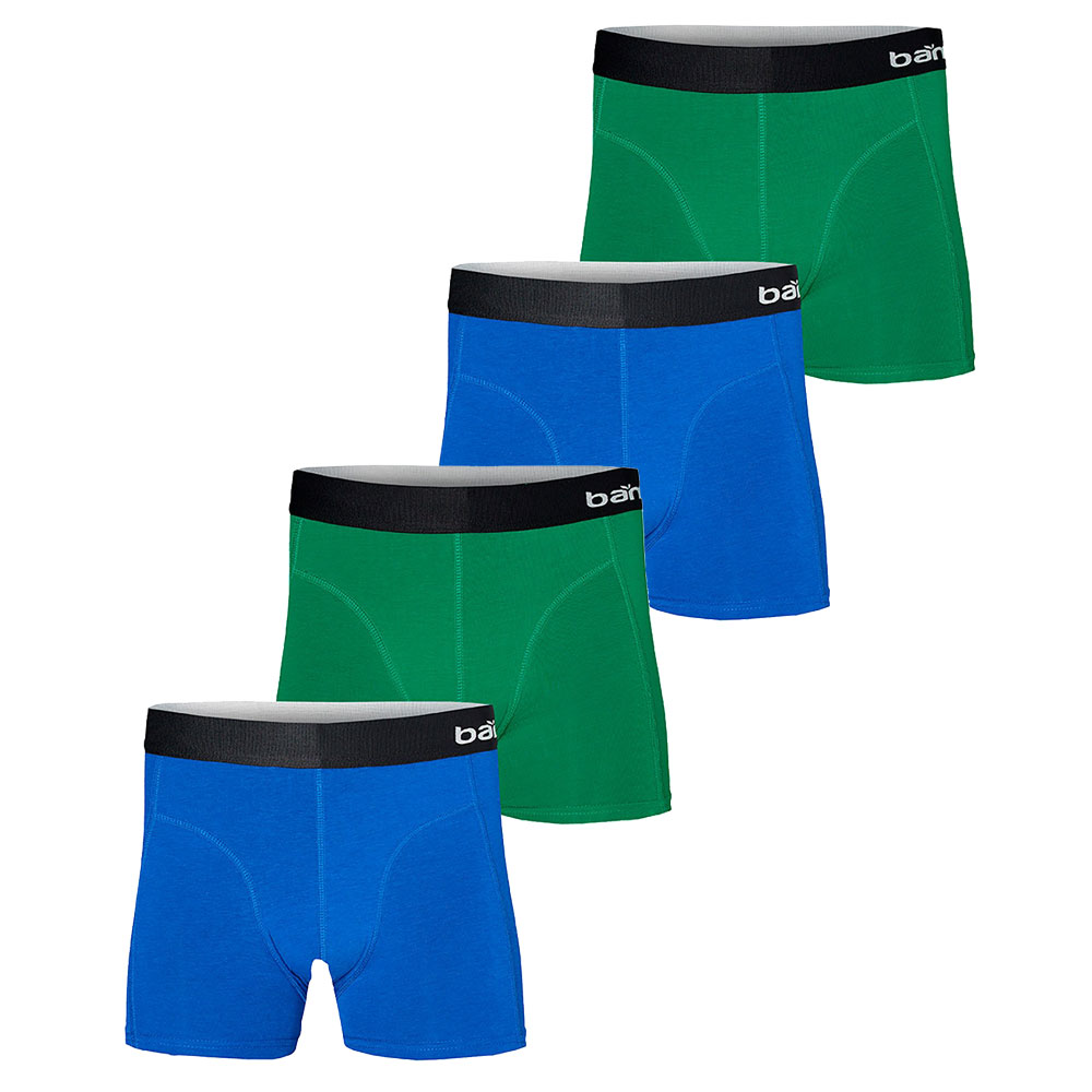 Apollo-Boxershorts-Heren-Bamboo-Basic-Blue-Green-4-pack-XXL
