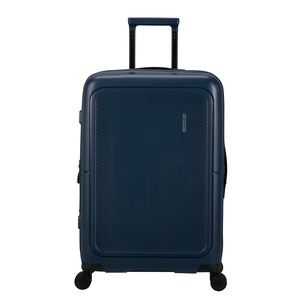 Blauw-American-Tourister-Dashpop-Spinner-67-Expandable-Midnight-Blue