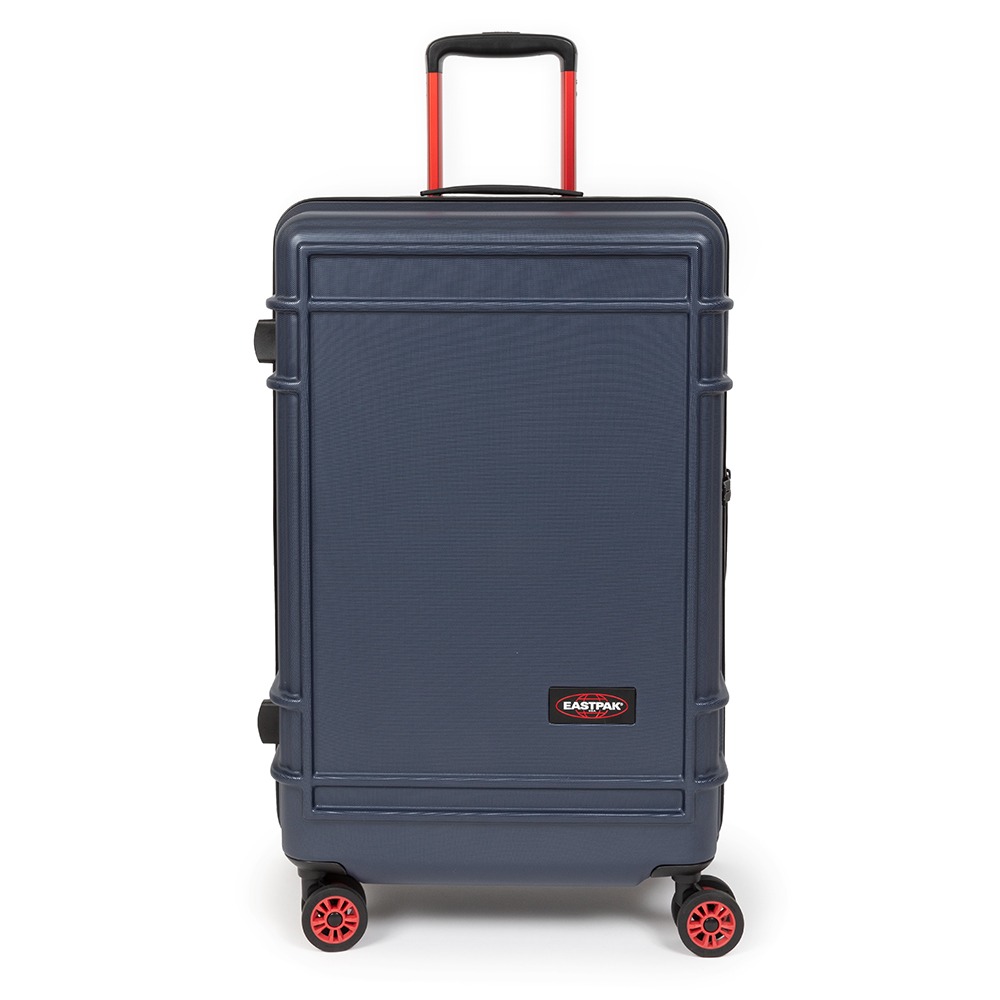 Blauw-Eastpak-Resistaposr-Zip-4-Wheel-Trolley-L-78-cm-Marine-Navy