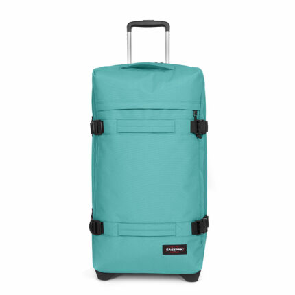 Blauw Eastpak Transit'r M TSA Reistas Stream Blue