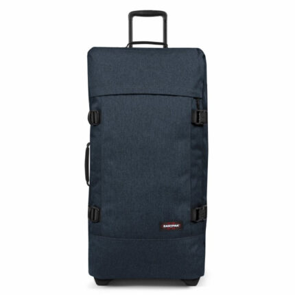 Blauw Eastpak Tranverz L Trolley Triple Denim