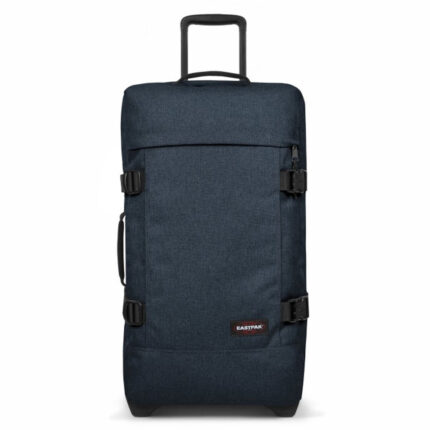 Blauw Eastpak Tranverz M Trolley Triple Denim