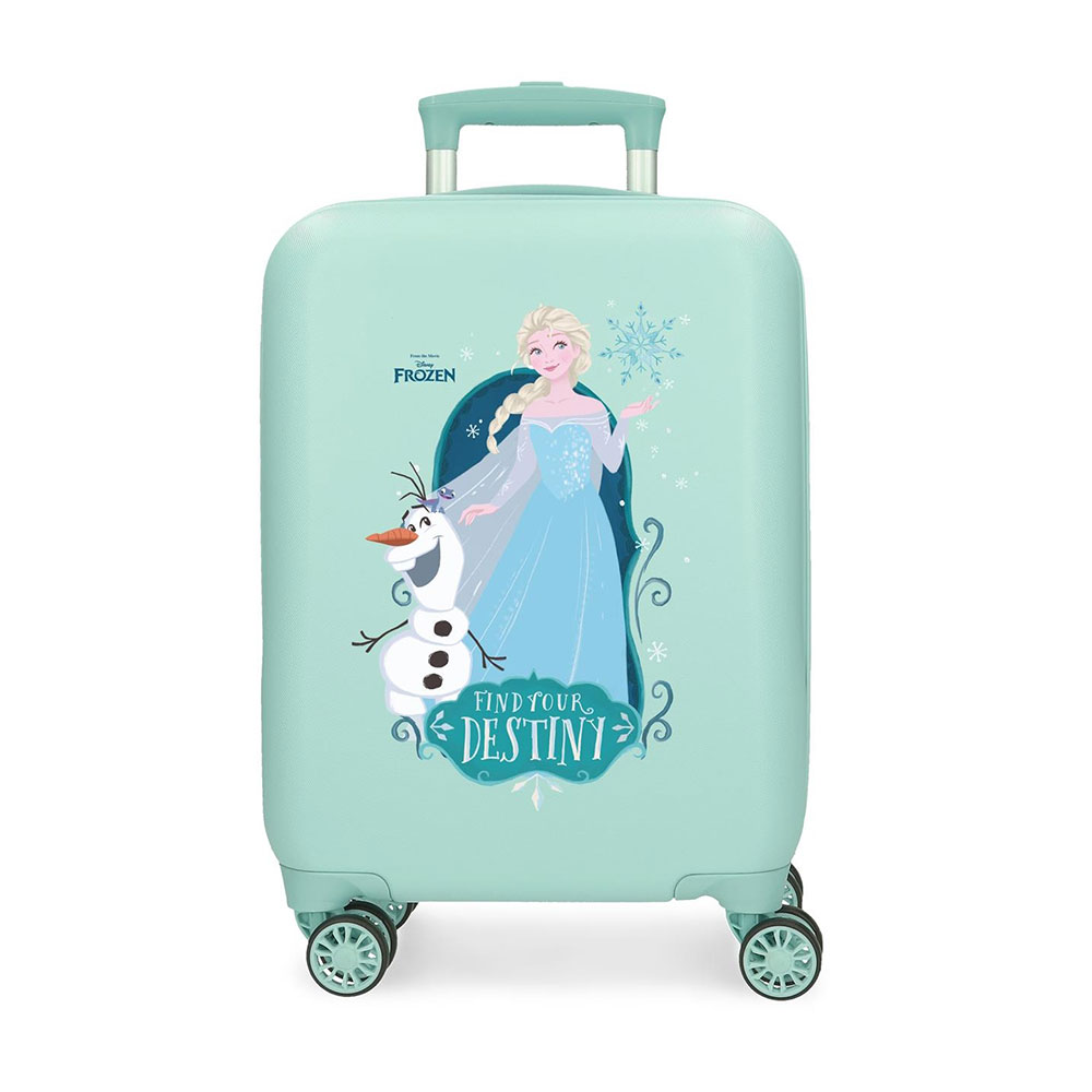 Blauw-Frozen-Find-Your-Destiny-Trolley-4-Wheels-50-cm-Turquoise