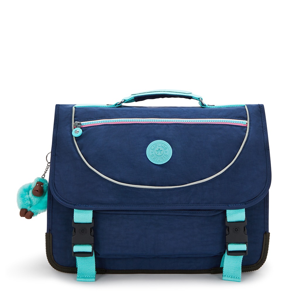 Blauw-Kipling-Preppy-Rugzak-Resort-Navy