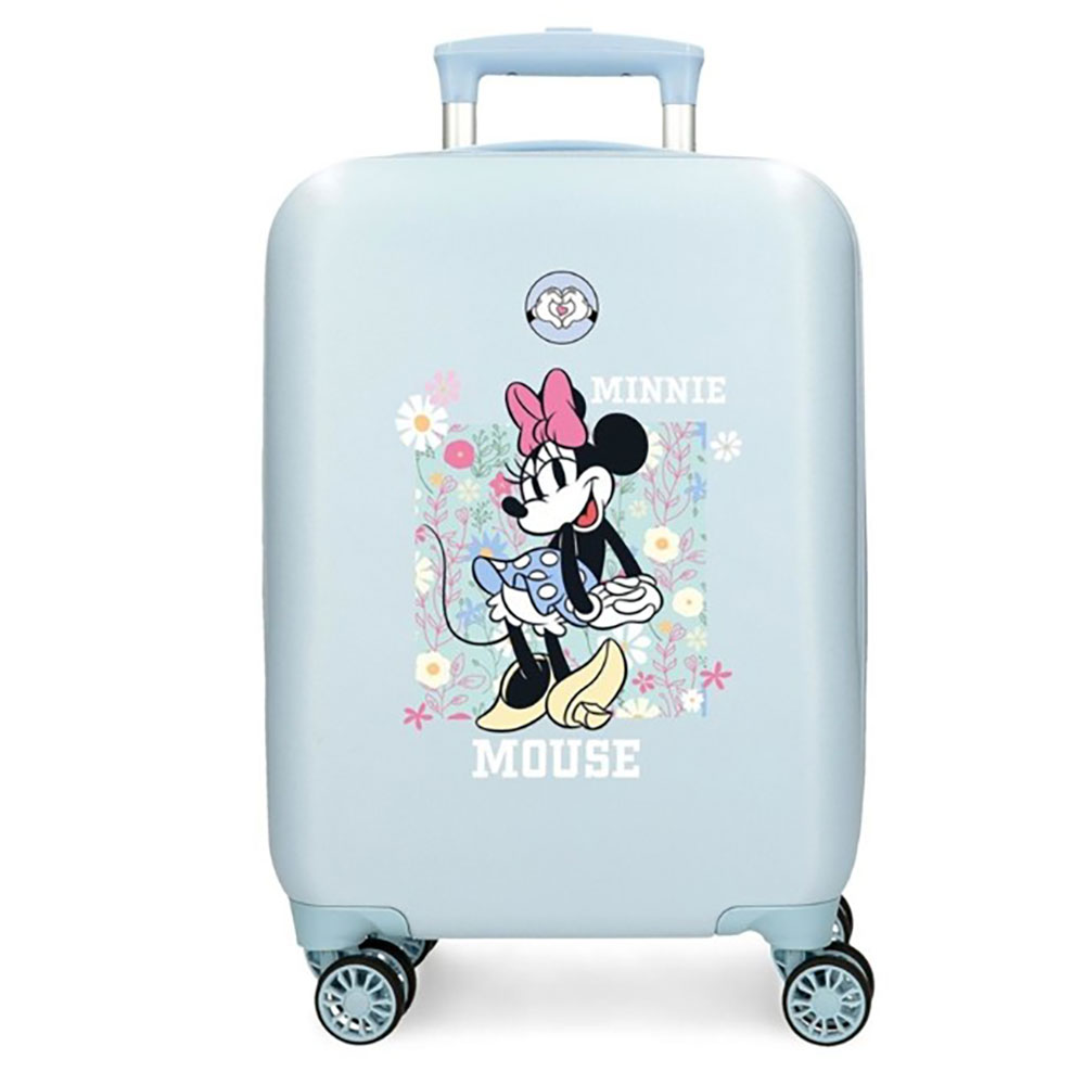 Blauw-Minnie-Happy-Trolley-4-Wheels-50-cm-Ice-Blue