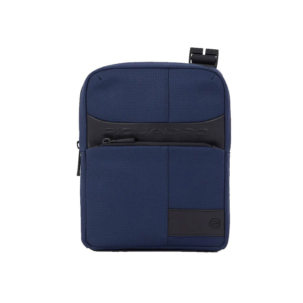 Blauw-Piquadro-Wollem-iPad-Crossbody-Bag-Schoudertas-Dark-Blue