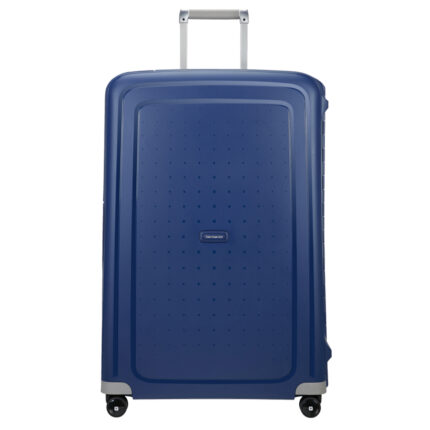 Blauw Samsonite S'Cure Spinner 81 Dark Blue