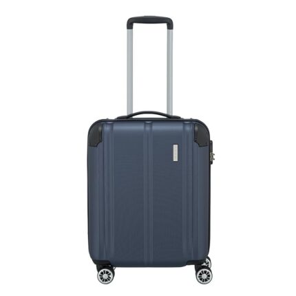 Blauw Travelite City 4 Wheel Trolley S Navy