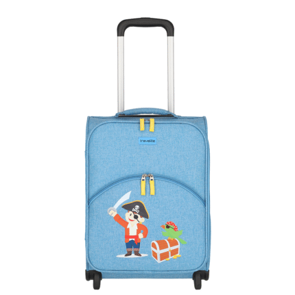 Blauw Travelite Youngster 2 Wheel Kinderkoffer Pirate Blue