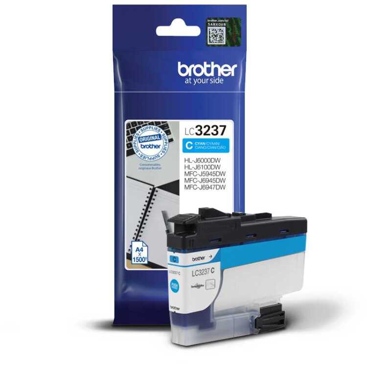 Brother-LC-3237C-Cyaan-inkt