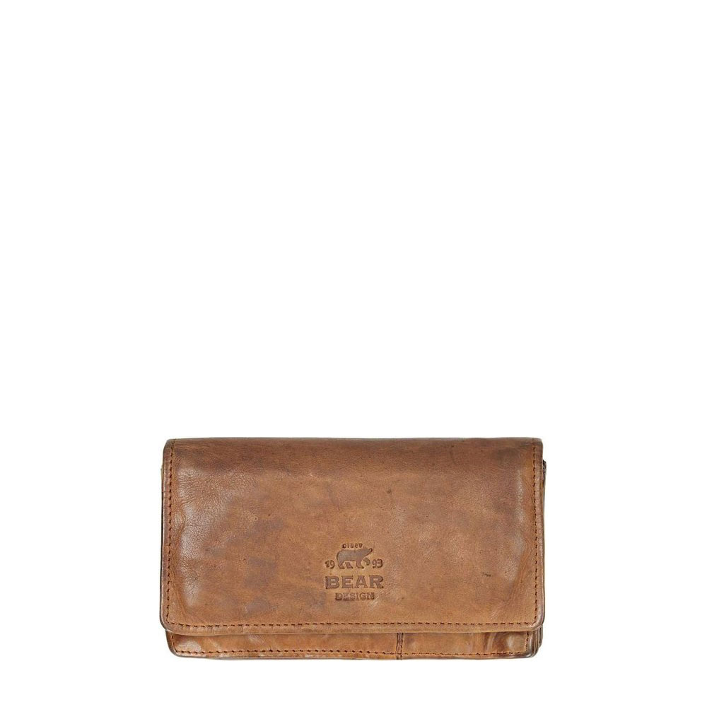 Bruin-Bear-Design-Cow-Lavato-Dames-Portemonnee-CL782-Cognac