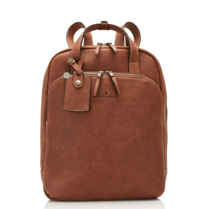 Bruin Castelijn & Beerens Carisma Laptop Rugtas 15.6'' Cognac