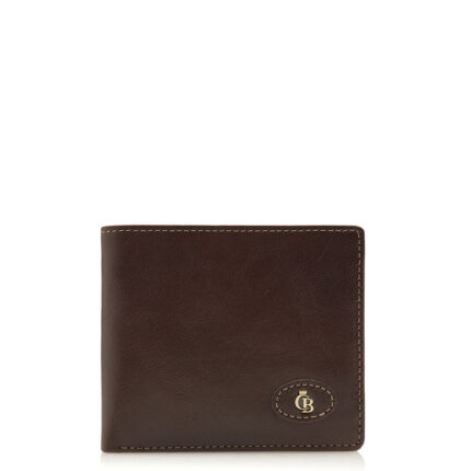 Bruin Castelijn & Beerens Gaucho Billfold 8 Creditcards RFID Mocca