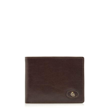 Bruin Castelijn & Beerens Gaucho Billfold Met Binnenrits RFID Mocca