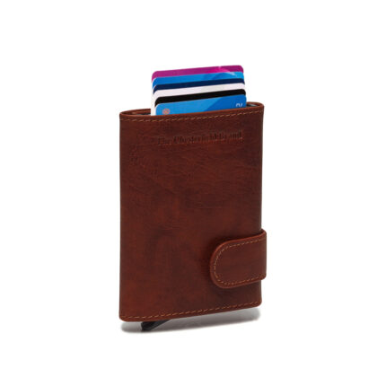 Bruin Chesterfield Mannheim RFID Portemonnee Cognac