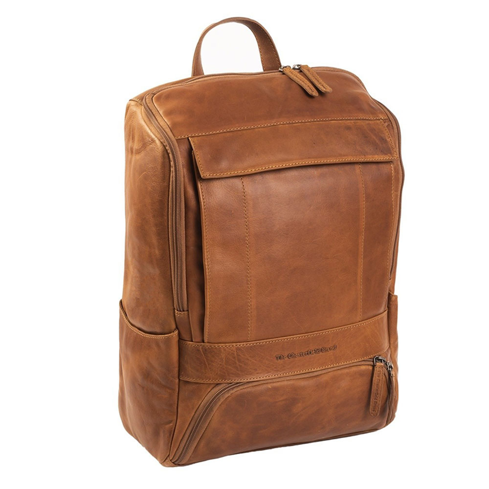 Bruin-Chesterfield-Rich-Rugzak-Cognac