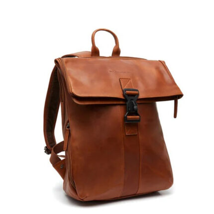 Bruin Chesterfield Savona Leren Rugzak Cognac