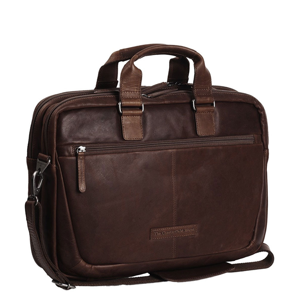 Bruin-Chesterfield-Seth-Business-Schoudertas-15-Brown