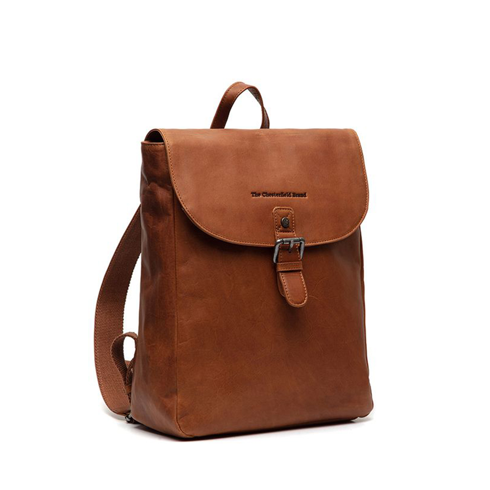 Bruin-Chesterfield-Vermont-Rugzak-Cognac