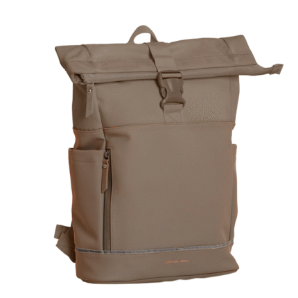 Bruin Daniel Ray Pittsburgh Rolltop Rugtas Coated 15,6" Taupe