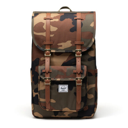 Bruin Herschel Little America Rugzak Woodland Camo