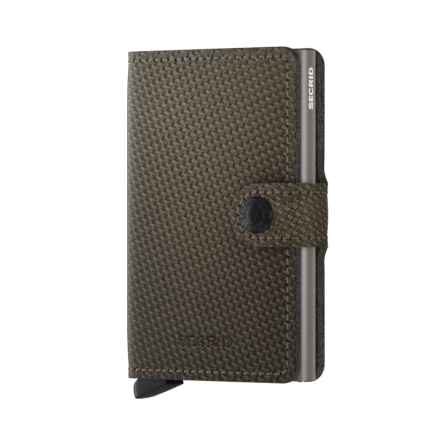 Bruin Secrid Mini Wallet Portemonnee Carbon Khaki