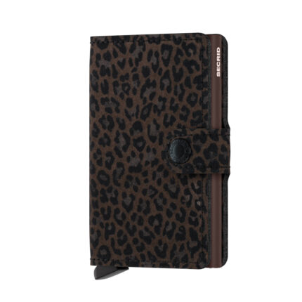 Bruin Secrid Mini Wallet Portemonnee Leo Brown