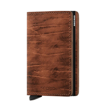 Bruin Secrid Slim Wallet Portemonnee Dutch Martin Whiskey