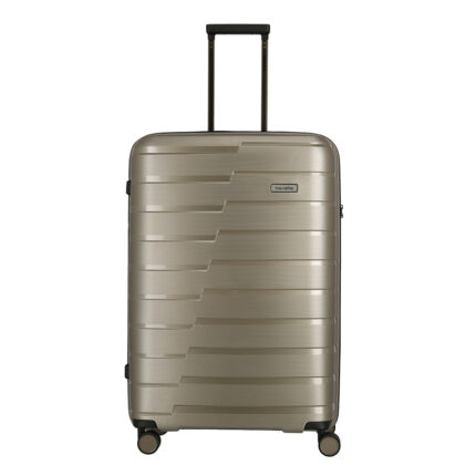 Bruin Travelite Air Base 4 Wiel Trolley L Champagne Metallic