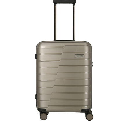 Bruin Travelite Air Base 4 Wiel Trolley S Champagne Metallic