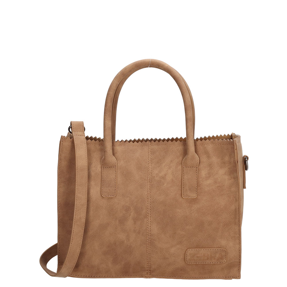 Bruin-Zebra-Natural-Bag-Lisa-XS-Handtas-Camel