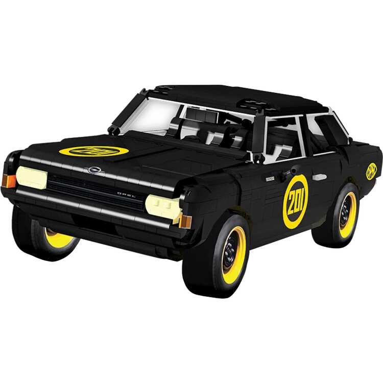 COBI-Opel-Rekord-C-Schwarze-Witwe-Constructiespeelgoed