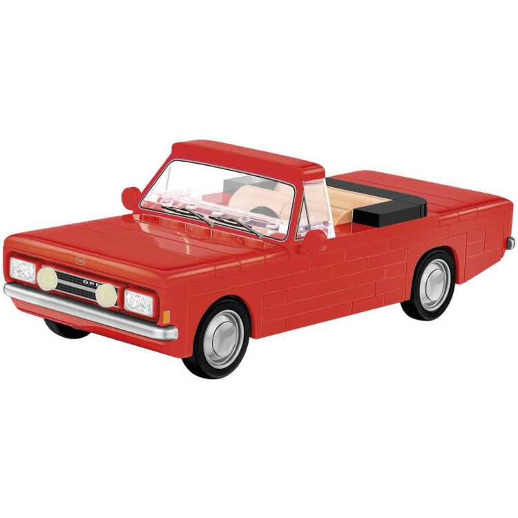 COBI-Youngtimer-Collection-Opel-Rekord-C-1700-L-Cabriolet-Constructiespeelgoed