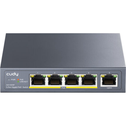 Cudy 5-Port Gigabit PoE+ Switch