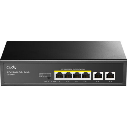 Cudy 6-Port Gigabit PoE+ Switch