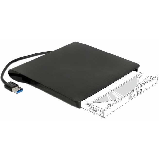 DeLOCK-externe-behuizing-voor-5.25-Ultra-Slim-SATA-schijven
