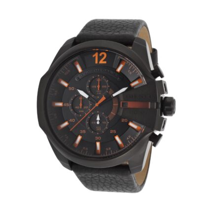 Diesel Heren Mega Chief horloge quartz mineraal kristal DZ4291