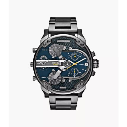 Diesel Heren Mr. Daddy 2.0 4 tijdzones oversized horloge DZ7315