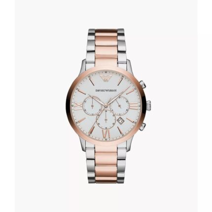 Emporio Armani Giovanni witte wijzerplaat Herenhorloge AR11209