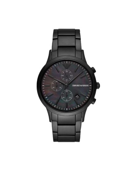 Emporio Armani Herenhorlogemet zwarte wijzerplaat AR11275