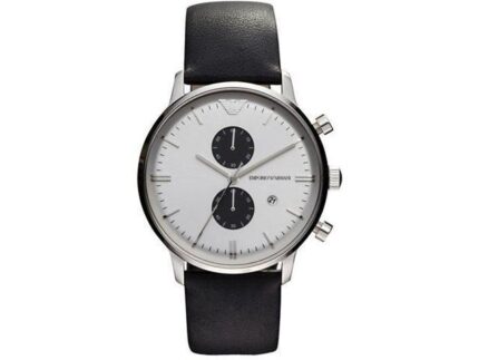 Emporio Armani RVS Wit Zwart Heren Ar0385