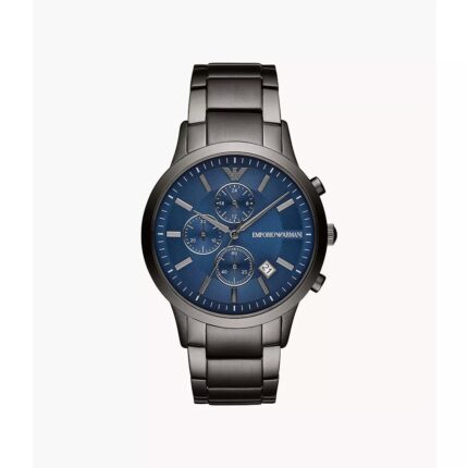 Emporio Armani Renato blauwe wijzerplaat Heren horloge AR11215