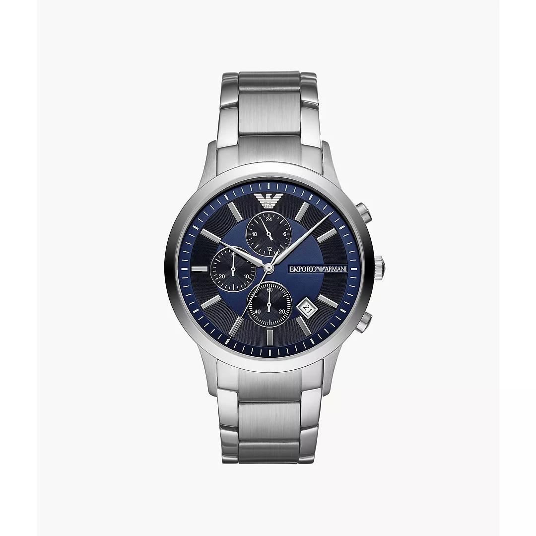 Emporio-Armani-Renato-chronograaf-quartz-blauwe-wijzerplaat-Herenhorloge-AR11164