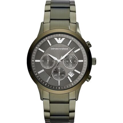 Emporio Armani Renato roestvrij stalen armband HerenhorlogeAR11117