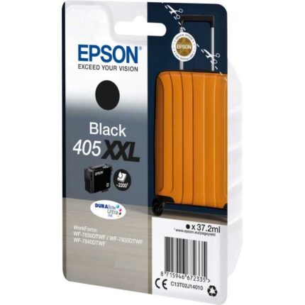 Epson Singlepack Black 405XXL DURABrite Ultra Ink inkt