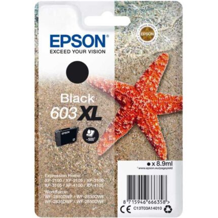 Epson Singlepack Black 603XL Ink inkt