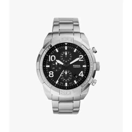 Fossil Bronson chronograaf roestvrij stalen HerenhorlogeFS5710