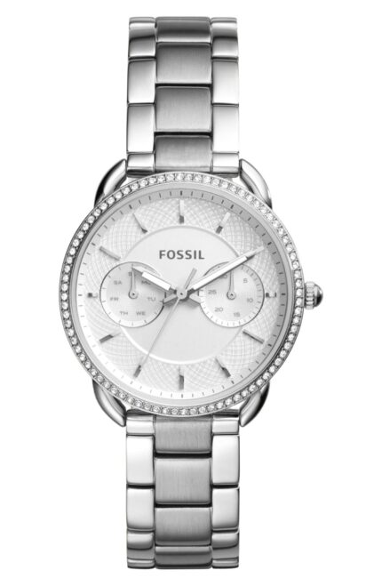 Fossil Dameshorloge ES4262 'Tailor' chronograaf van roestvrij staal