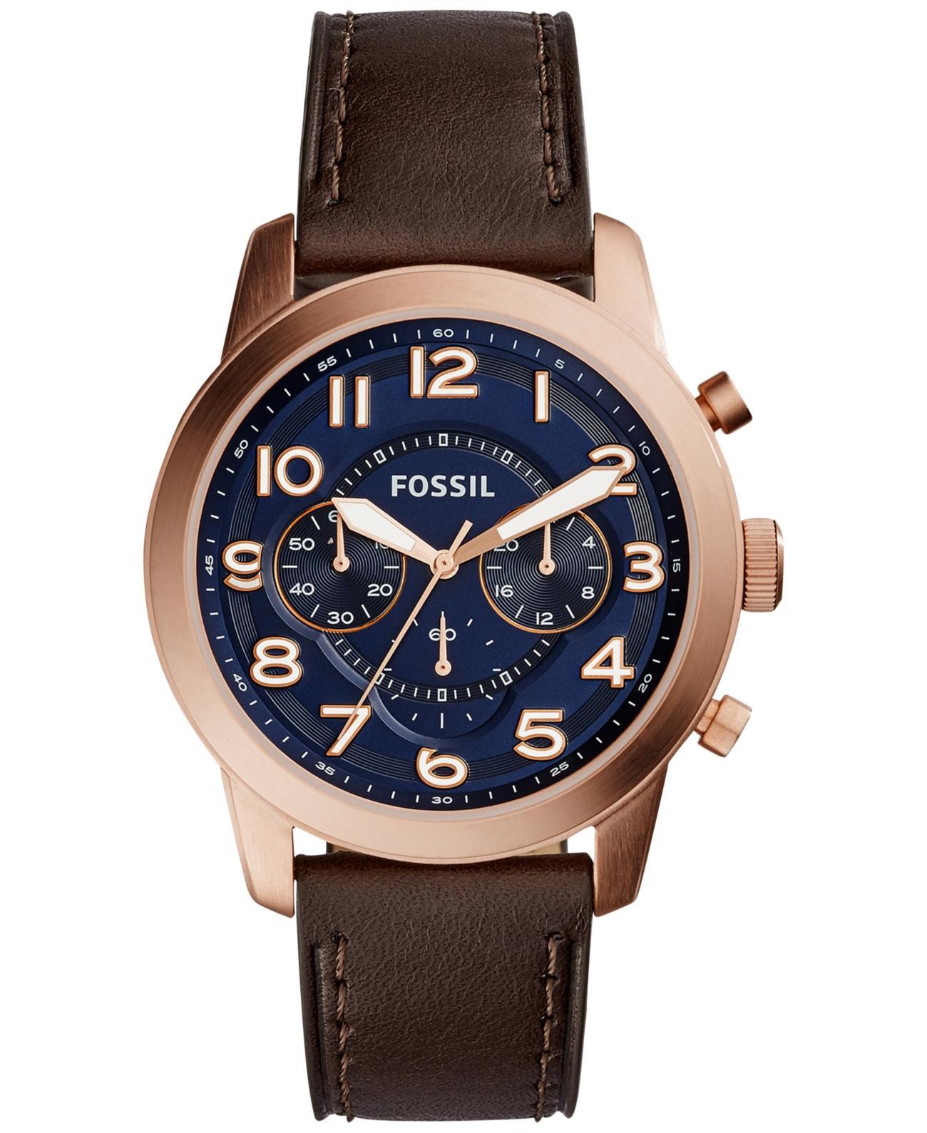 Fossil-FS5204-aposPilot-54apos-chronograaf-bruin-lederen-Herenhorloge